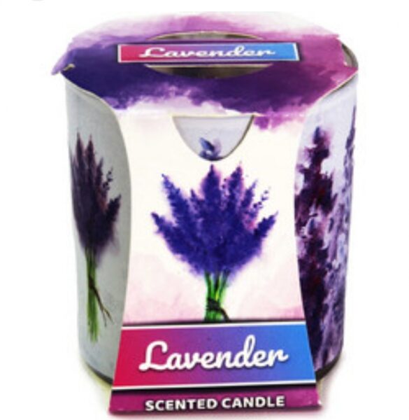 АРОМАТНАЯ СВЕЧА В СТЕКЛЕ VERONA LAVANDER
