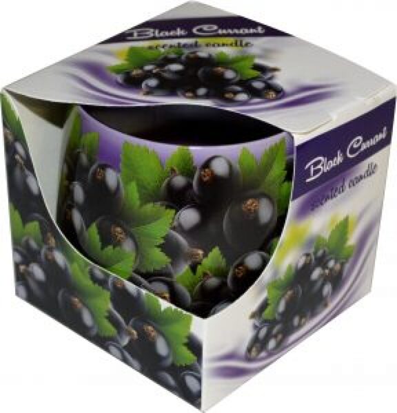 АРОМАТНАЯ СВЕЧА В СТЕКЛЕ - BLACK CURRANT 72 ЧАСА