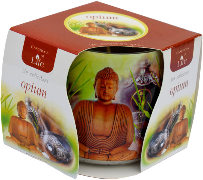 SCENTED CANDLE IN GLASS - OPIUM 72 HOURS