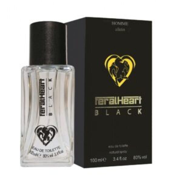 Toilet water for men Feral heart black 100 ml