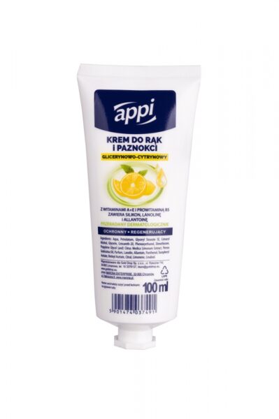 Appi roku krēms citrons-glicerīns 100ml