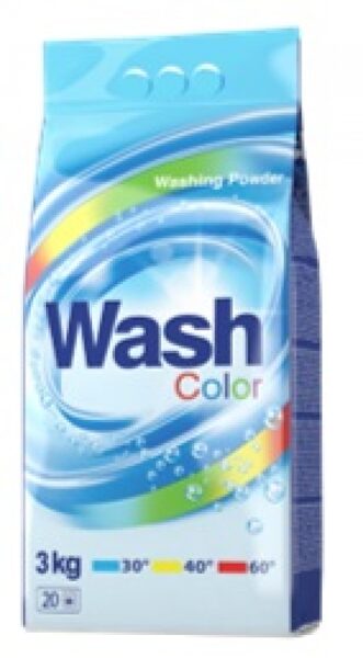 WASH LAUNDRY POWDER COLOR 3KG