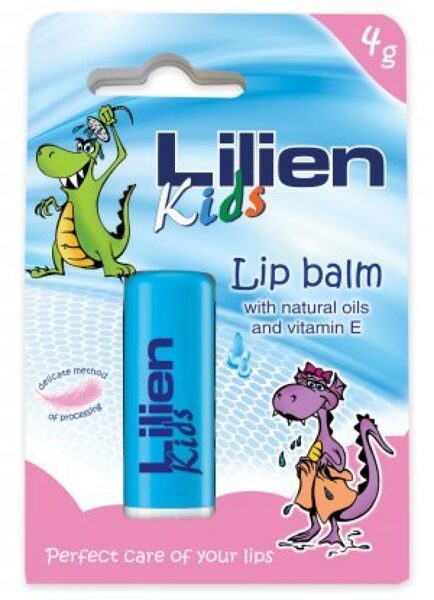 Бальзам для губ 4гр Lilien kids