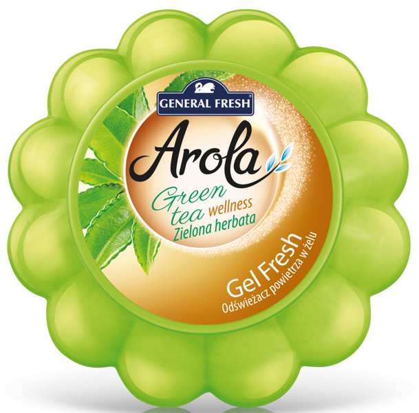 AROLA - Air freshener Gel Fresh in “Green tea” (150 g)