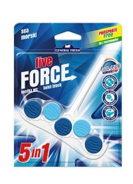FIVE-FORCE atsvaidzinātājs tualetēm (50gr) - sea