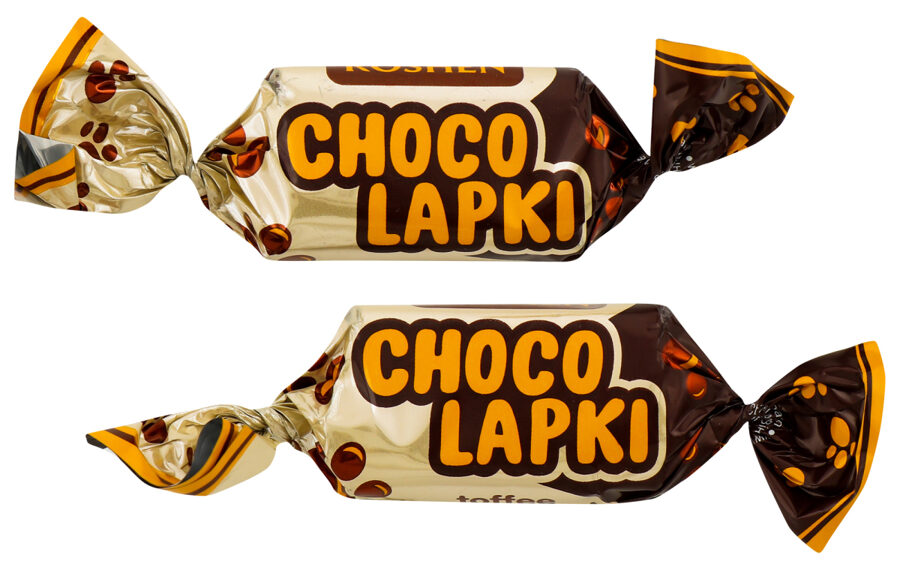 Glazētas konfektes Chocolapki 1 kg.