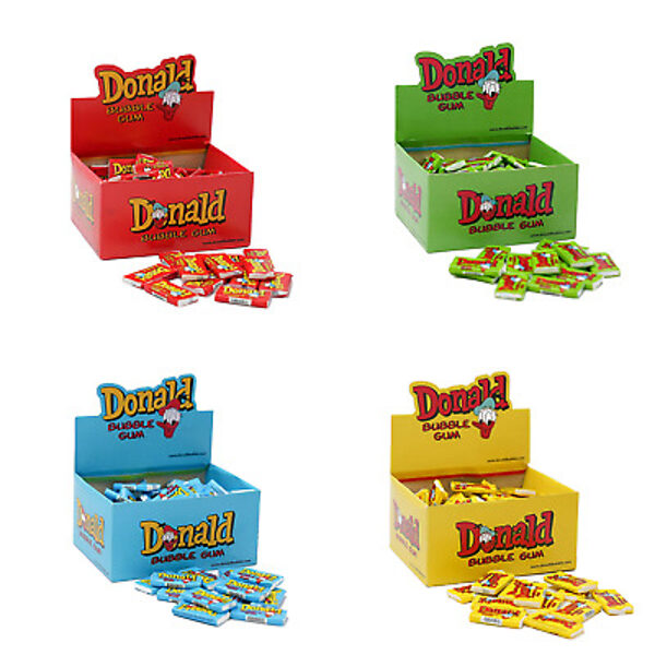 Chewing gum Donald set 4.5 g x 400 pieces.