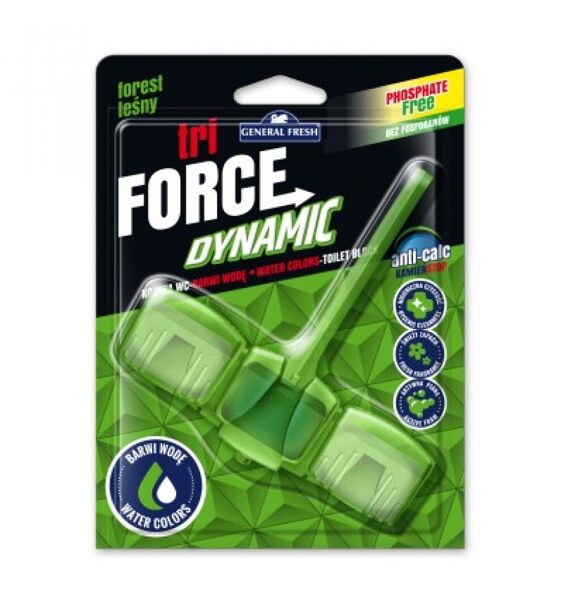TRI-FORCE Dynamic Anti-Calc Refresher for toilets (45 gr) - PINE