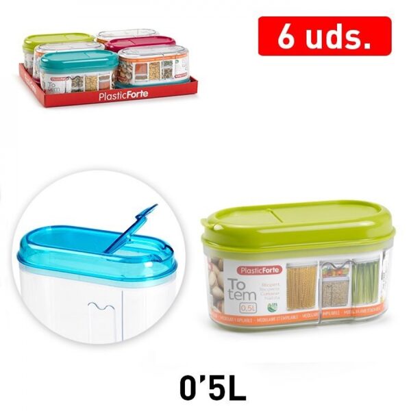 Ящик для хранения продуктов Тотем 0,5л
