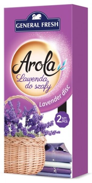 Освежитель lavander Disc для шкафа 2 шт.