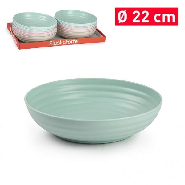 BĻODA PLASTMASAS 22CM/1,36L