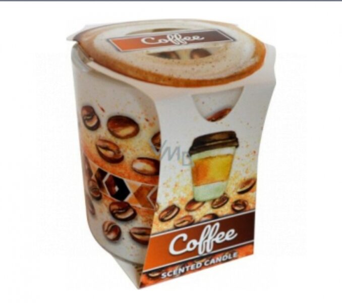 SCENTED CANDLE IN GLASS VERONA COFFE