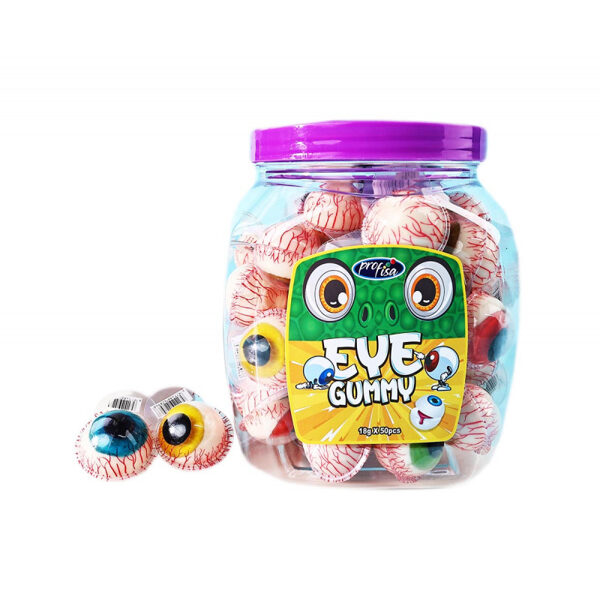 Želejkonfektes XXL EYE GUMMY 18 g x 50 gab.