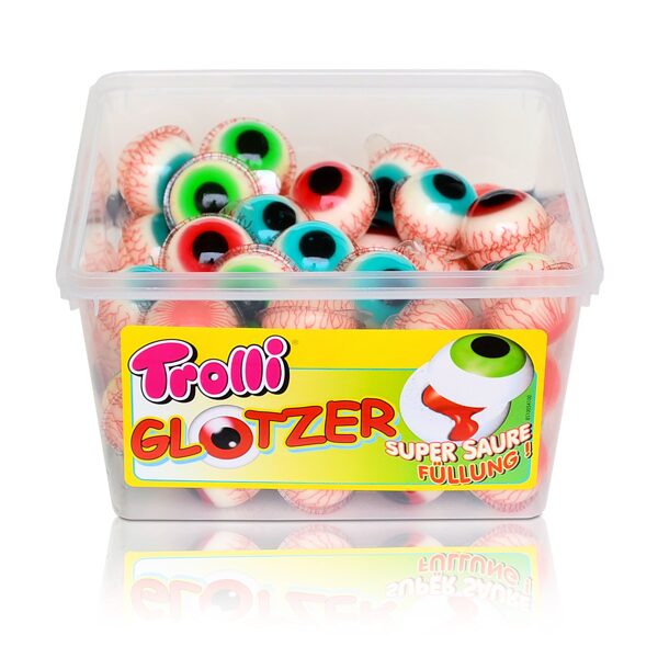 Fruit-flavoured jelly sweets stuffed Pop eye, 60 pcs x 18.8 g